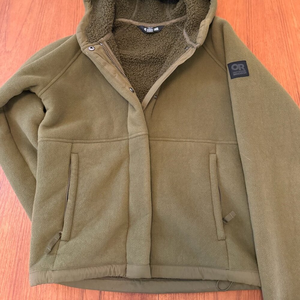 Outdoor Research Women's Juneau Fleece Hoodie - Green